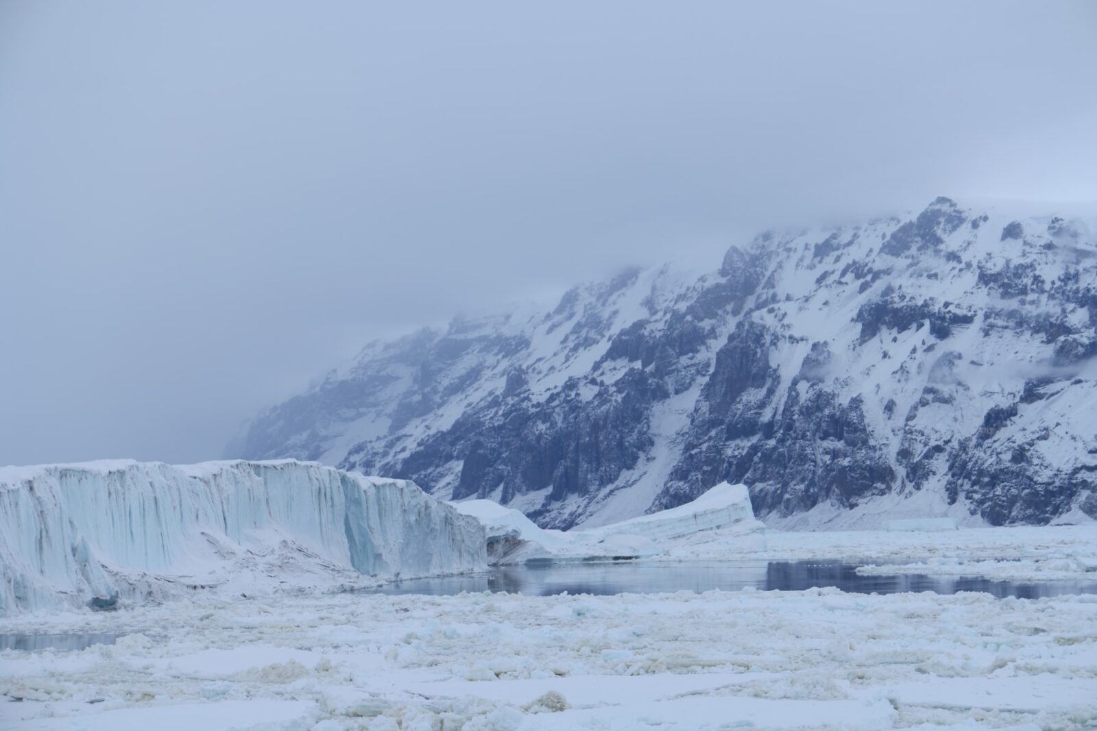 view of Ross Sea Antarctica